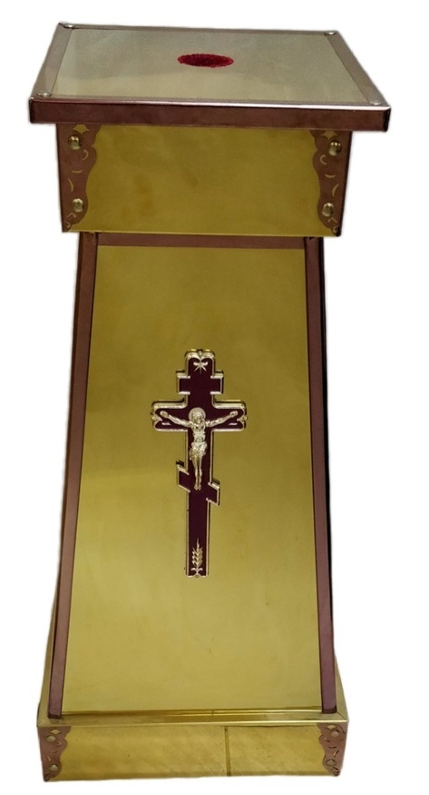 Stand 35×35cm base 24×24cm top (height 76.5cm)