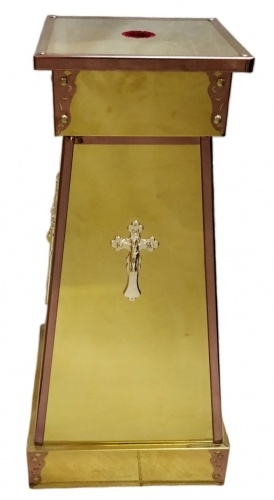 Stand 35×35cm base 24×24cm top (height 76.5cm)