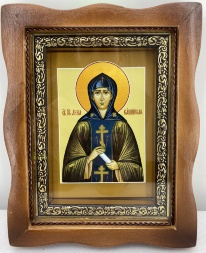 Icon of Saint Anna of Kashin 19x17