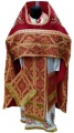 Priest Vestment Combined Brocade with Embroidered Epitrachelion, Embroidery "New Embroidery"