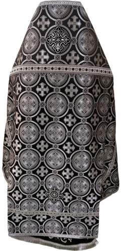 Priest Vestments, Brocade "Kyiv Cross" with Sewn Galloon