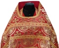 Priest Vestments, Brocade "Kyiv Cross" with Sewn Galloon