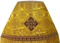 Priest Vestments, Brocade "Kyiv Cross" with Sewn Galloon