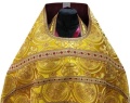 Priest Vestments, Brocade "Kyiv Cross" with Sewn Galloon