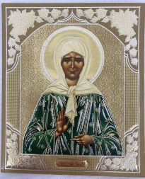 Icon of Saint Blessed Matrona (Zh. F. N.)
