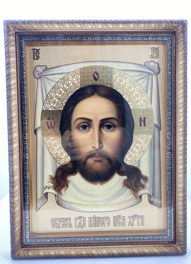 Icon of the Mandylion (Holy Face) 42×32