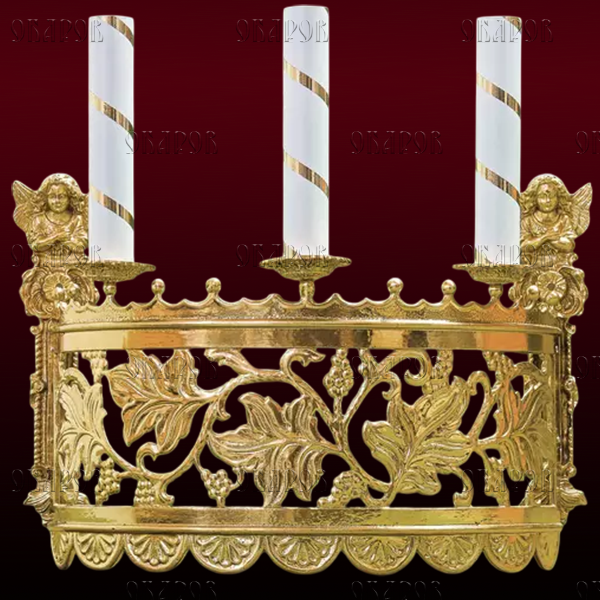 Wall Sconce "Choros Grapevine" for 3 Candles (No. 79)