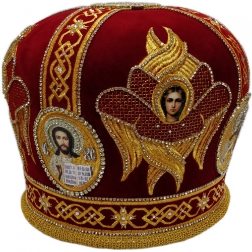 Mitre "Cherubim" red