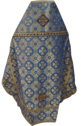 Priest Vestments, Brocade "Athonite Cross" with Sewn Galloon