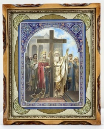 Icon of the Exaltation of the Holy Cross 44x54