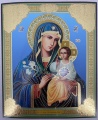 Icon of the Mother of God "Unfading Bloom" (Painted) 24x20cm