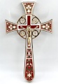 Altar Cross, Enamel, Size 32×18.5