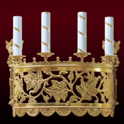 Wall Sconce for 4 Candles (No. 74)