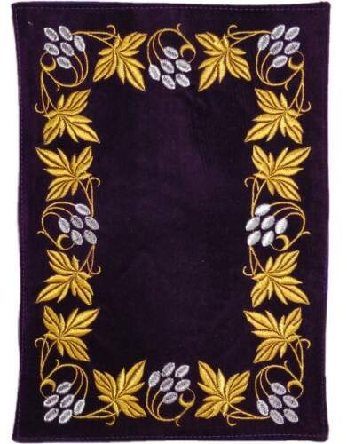 Cloth Under Cross "Grapes" Rectangle