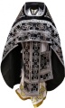 Priest Vestment Combined Brocade "Patriarchal Cross" with Embroidered Epitrachelion, Embroidery "New Embroidery"