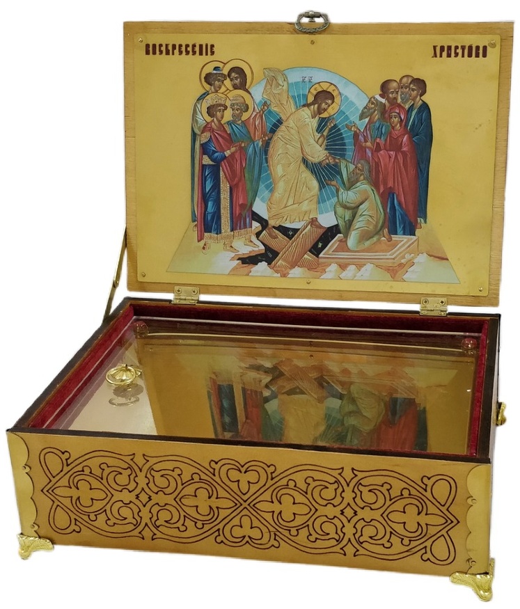 Reliquary 27×19cm (height 9cm)