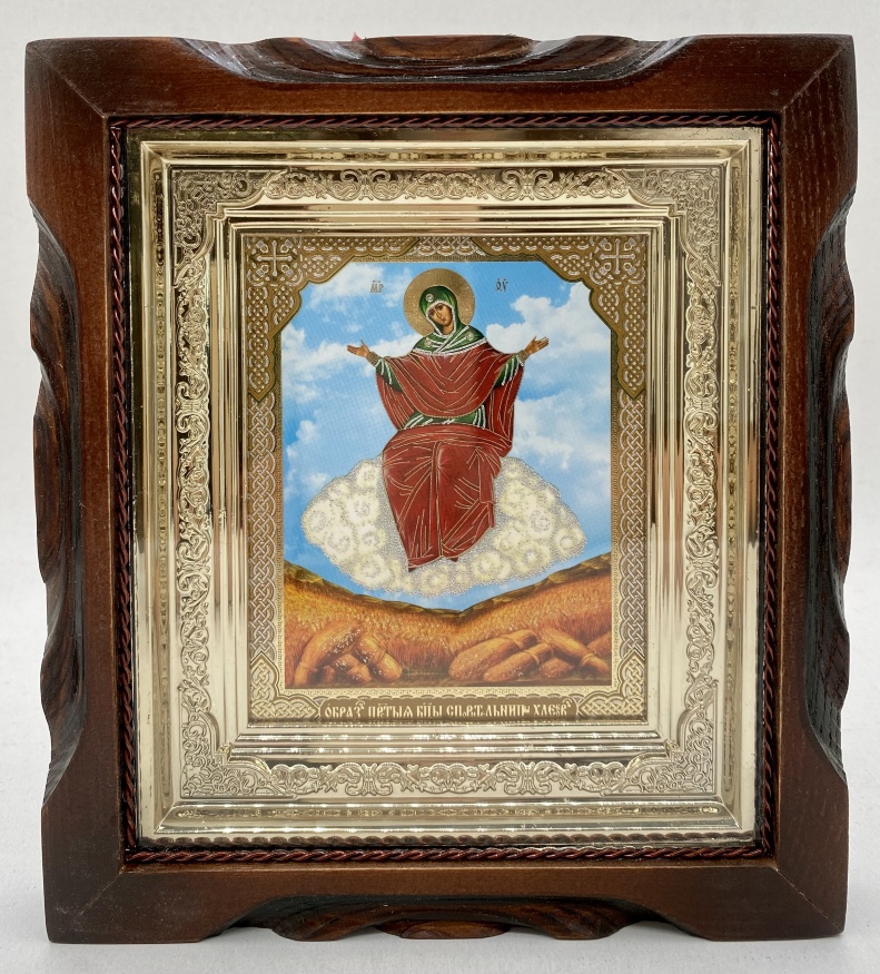 Icon of the Mother of God "Provider of Bread" 19x17