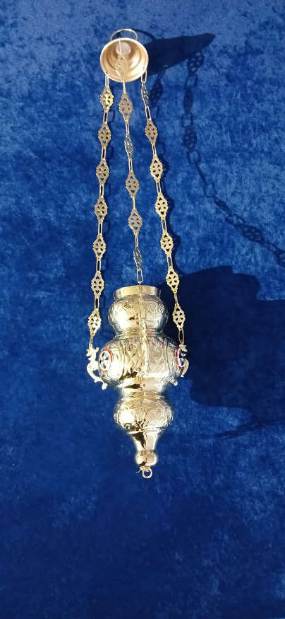 Hanging Vigil Lamp, Greece (1214)