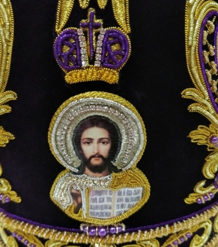 Mitre "Korona" purple