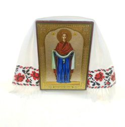 Icon of the Mother of God: "Protection" 8.5x6