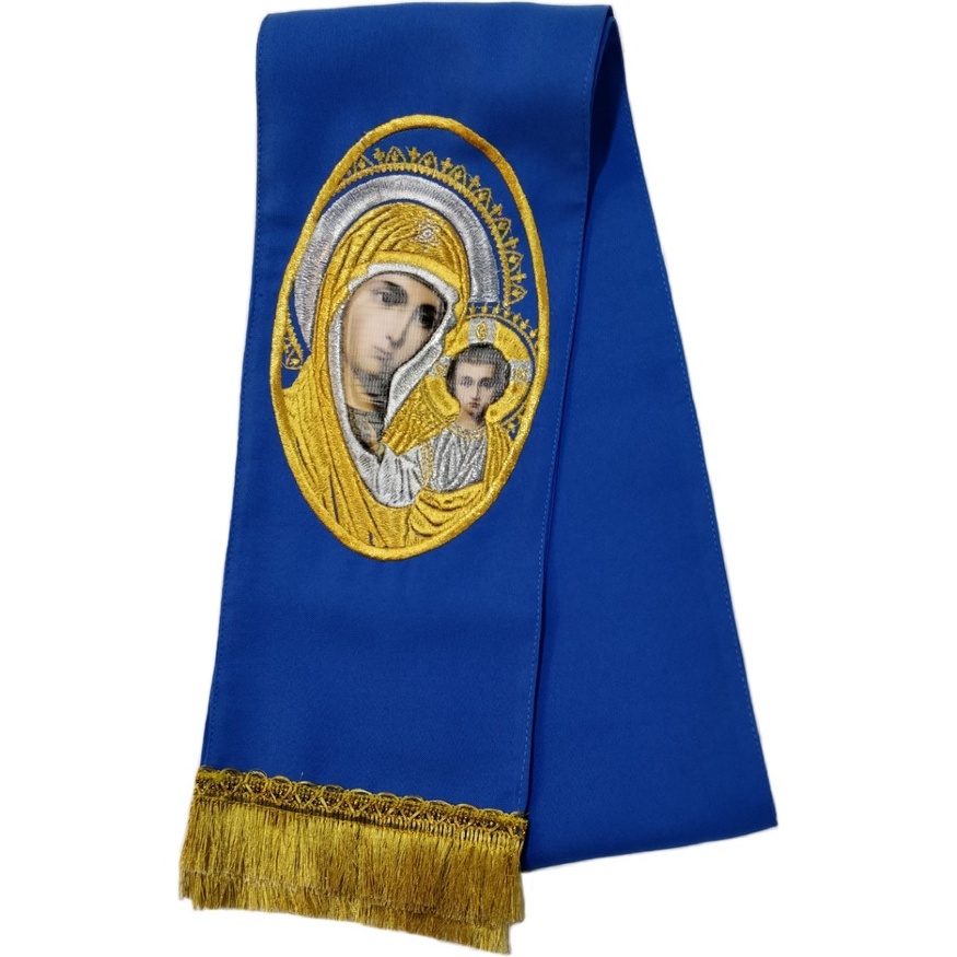 Bookmark with the Icon of the Mother of God