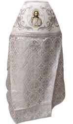 Priest's Vestments Combined Brocade with Embroidered Epitrachelion, Pattern "New Embroidery"