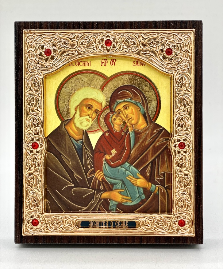 Icon of Joachim and Anna (Prayer for the Family)