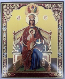 Icon of the Mother of God "Sovereign" 24x20cm