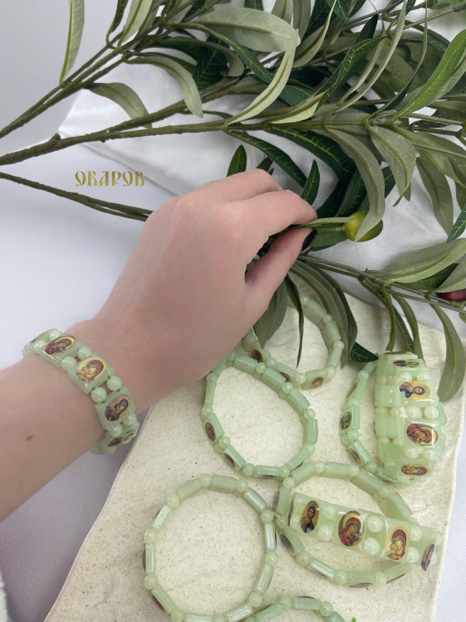 Phosphorescent Bracelet with Icons, Small