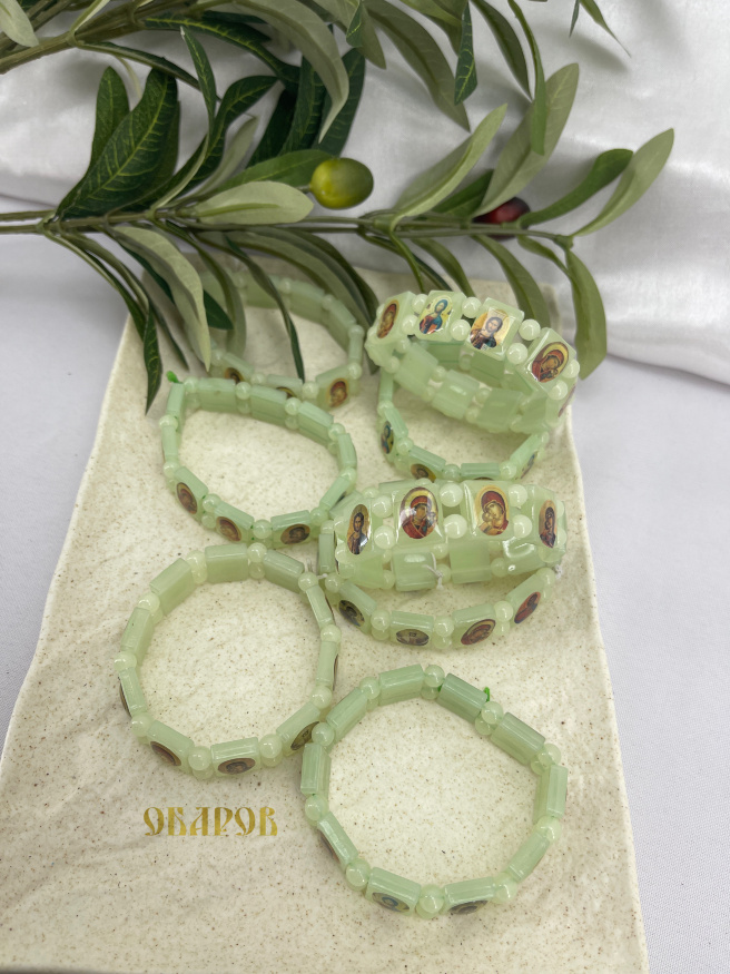 Phosphorescent Bracelet with Icons, Small