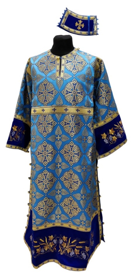 Deacon’s Sticharion with Embroidery on Velvet Х2223