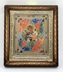 Icon of the Mother of God "The Burning Bush" 22.5×25.5