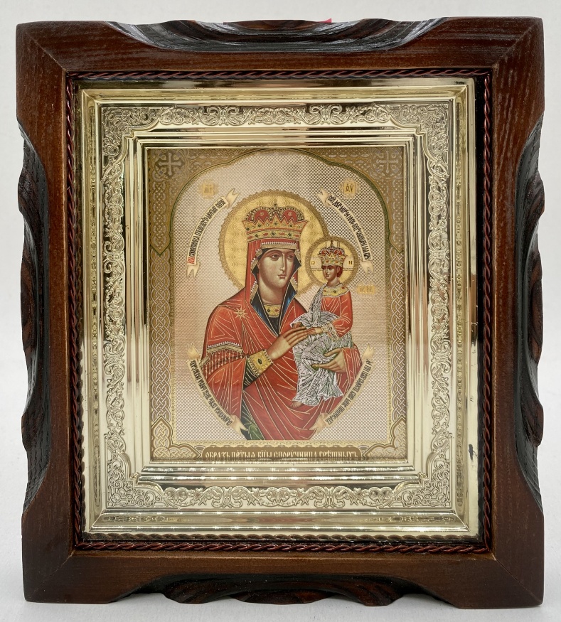 Icon of the Mother of God "Intercessor for Sinners" 19x17