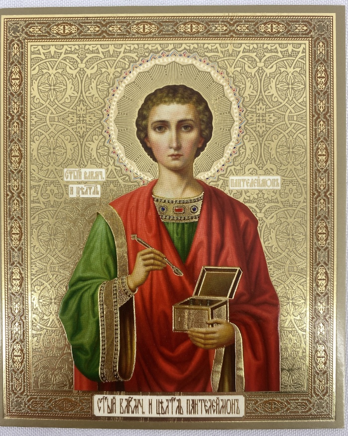 Icon of Saint Great Martyr and Healer Panteleimon