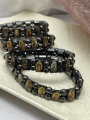 Magnetic Hematite Bracelet with Icons