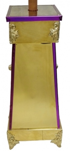 Stand 35×35cm base 24×24cm top (height 84cm)