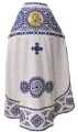 Priest Vestments Embroidered on Gabardine, Embroidery "Kolo" with Embroidered Galloon