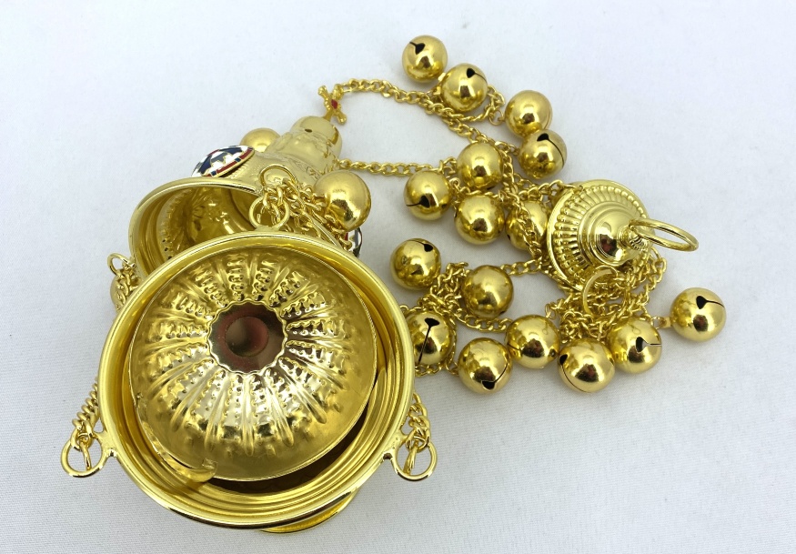 Censer "Vine" China gold