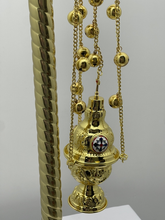 Censer "Vine" China gold