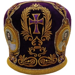 Mitre "Cross in Wreath"