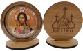 Icon on Wooden Stand 6x6