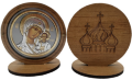 Icon on Wooden Stand 6x6