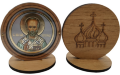 Icon on Wooden Stand 6x6