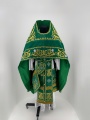 Embroidered Vestments on Velvet, Embroidered Center with Icons, Embroidered Galloon