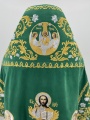 Embroidered Vestments on Velvet, Embroidered Center with Icons, Embroidered Galloon