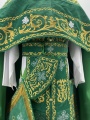 Embroidered Vestments on Velvet, Embroidered Center with Icons, Embroidered Galloon