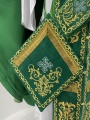 Embroidered Vestments on Velvet, Embroidered Center with Icons, Embroidered Galloon