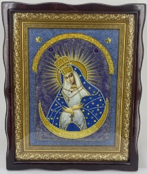 Icon of the Mother of God "Ostrobramska" 53×42.5