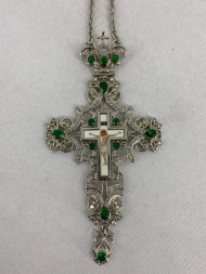 Pectoral Cross 16×8 cm, Nickel