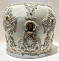 Mitre "Cherubim" Handmade, Bullion Embroidery, Raised Embroidery